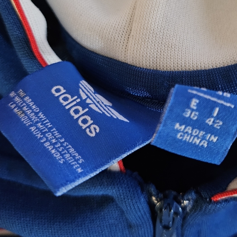 Adidas Originals SM Blue New York 1986 Hoodie Sweatshirt. - Picture 2 of 14